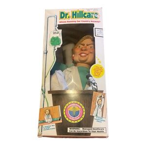 Dr Hillcare Hillary Clinton Draft Stopper Dodger Door Hanger Doll